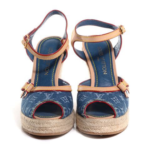 louis vuitton espadrilles wedges